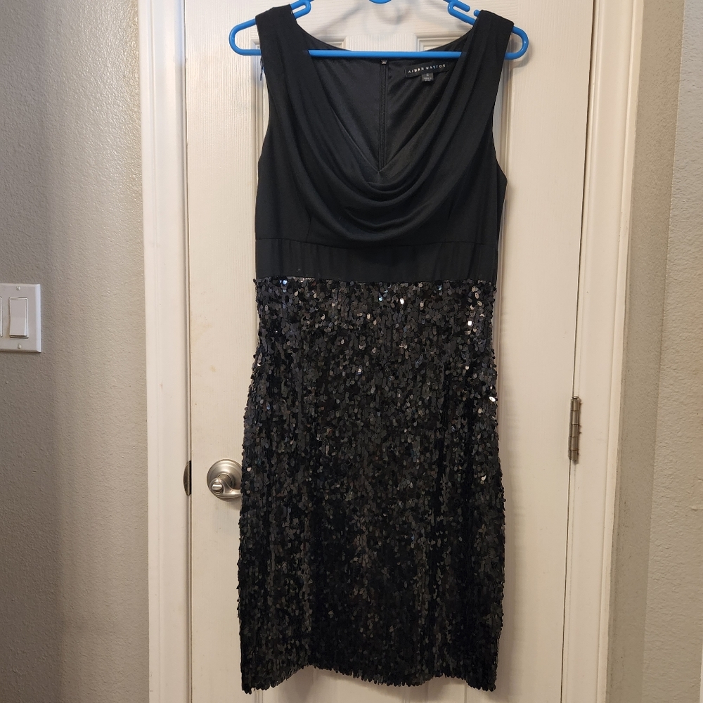 Aidan Mattox sequin dress size 10